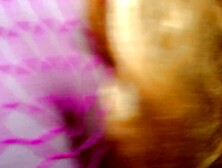 Large Melons Trans Gal Lactating and Pumping her Teats with Vacuum Milking Machine