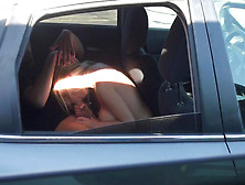 Halie Cummings Is Sucking Dick In The Car