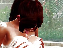 Mai Shiranui's Soapy Paizuri Service