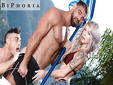 Biphoria - Wifey Catches Man Fucking The Pool Man