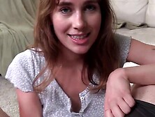 UNBELIEVABLE! Skinny Brunette Bombshell Fiona Sprouts EXPLOSIVELY Erupts with Lust for My Monster Cock TASTES THE SEA and Cum Li