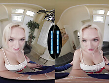 Busty weirdo Gracie Gates wants your dick in this hardcore VR experience