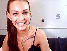 Redhead Anne Fox from UK squirts