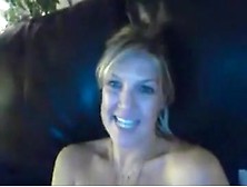 I am being naughty in my homemade webcams video