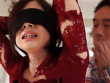 Very Sexy Asian Milf In Fetish Bdsm Action Blindfolded - Ripped Top