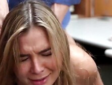 ShopLyfter - Blonde Troublemaker Nailed By Detective