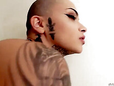 Slut Raven And Leigh Raven - Tattooed Slut Gets Assfucked Doggystyle