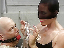 Executrix and Bound Male Captive