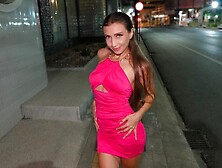 paid RED Dressed girl to swallow my CUM in a hotel room! (4K)