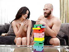 Kylie Rocket had to please her roommate after losing in jenga