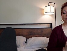 Hot Redhead GILF Trainer Ruby Lynne Distracts U From Studies