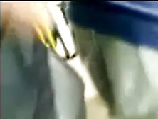 Encoxada na coroa crente,  onibus vazio.