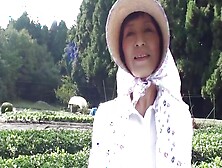 Mature Woman Who Runs a Tea Plantation in Shizuoka,  Decides to Appear Av a Few Years Ago