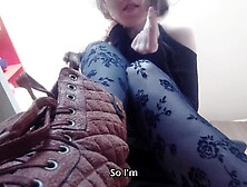 Evil Giantess Bullying You With Her Stinky Foot