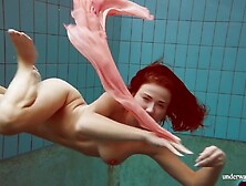 Polish Hot Shaped Deniska Swimming Nude