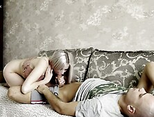 Stepbrothers Morning Woody When Stepsister Steps In For A JawDropping Blowjob