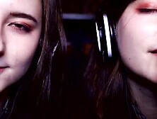 AftynRose ASMR Twin Moaning & Kissing Video!
