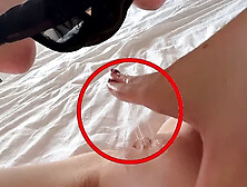 Wet Pussy Fingering before Work! Intense Orgasm Female Pov