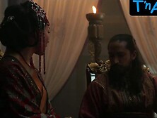 Joan Chen Lesbian,   Breasts Scene  in Marko Polo