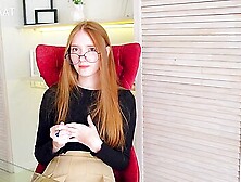 A Journey To A Psychologist Ended With Sex With A Cute Gal In Nylons