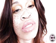 Domme Rosie Reed Lipstick Fetish Face Fetish Femdom POV Fetish for my Large Lips