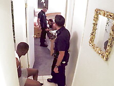 Zoey Reyes fucked by two officers while her restrained boyfriend watches - ScrewTheCops