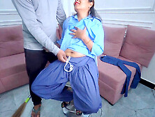 Pinki Cute Indian Security Guard Caught Watching XXX by Desi Sweeper - Big Ass Doggystyle Fucking in 4k