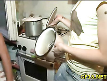 Boyfriend allow teen girlfried to fuck a stranger