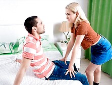 Hot and intensive sex action with a blonde beauty Kira Stone