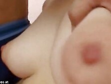 Japanese big tits wife groping sex