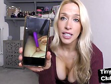 British SPH domina makes fun of losers with small dickie