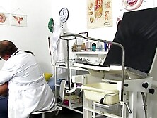 Voyeur Recording of Sexy MILF Gyno Exam