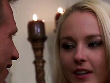 Ashley Stone Reaches Around To Stroke His Balls As He Fucks