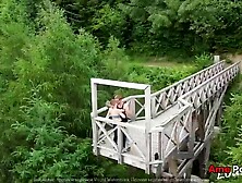 Young Couple Fucking In The Middle Of The Forest