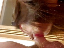 Handcuffed eastern FACEFUCKED DEEP THROAT TAKES IT ALL INSIDE