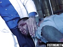 Anal Fisting Extreme - BDSM Domination of Anal Virgin Boy Ass by Doctor