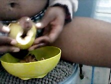 Epic Fail...  Tired to bang a fruit but ended up playing with my BigBlacBoyDick