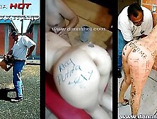 DANNA HOT SEXO Y HUMILLACI&Oacute N EN PUBLICO BDSM