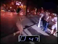 Naked game show dare