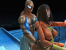 Spiderman And Spiderwoman