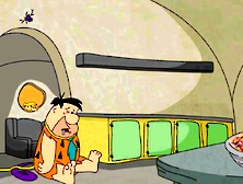 Butt Pebbles - Barney Screws Wilma Flintstone in the Shower