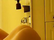 Wife filmed putting lotion in body