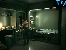 Niamh Algar Underwear Scene in Raised By Wolves