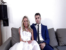 Bride in her late 20s fucked by her father-in-law in front of her hubby