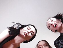 3 Girls Giantess Pov Spitting