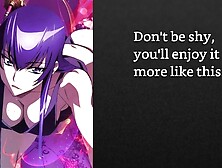 [FayGrey] [Busujima Saeko's New Dog] (Joi Cei Petplay Humiliation Degradation NoToys)