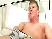 Blakemason - Blond British Jock Michael B Jerks Off His Dick And Cums