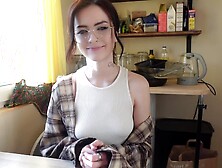 Nerdy whore is a PEGGING MONSTER
