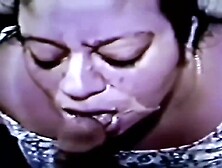 My ex gf sucking my cock and getting my cum on her face compilation