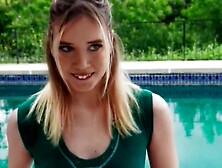 Sophie & Christian's Outdoor Sex Adventure - Poolside Orgy